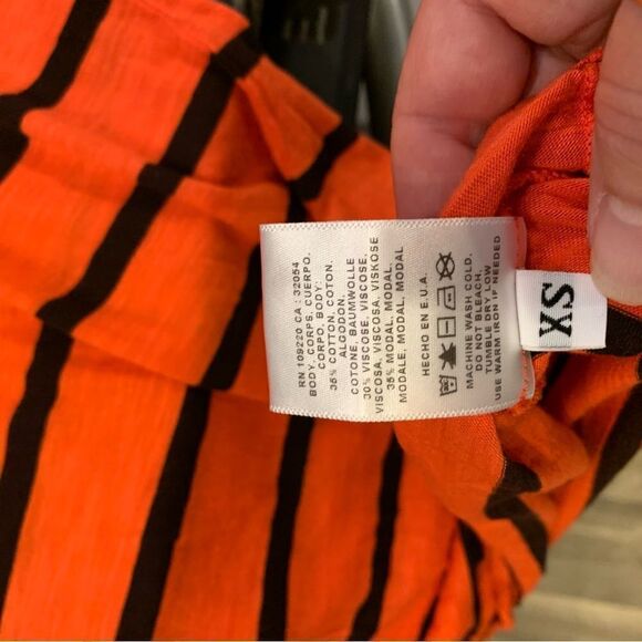 Velvet by Graham & Spencer Knit Pull-Over Top Size XS Oversized 3/4 Sleeves - Picture 6 of 6